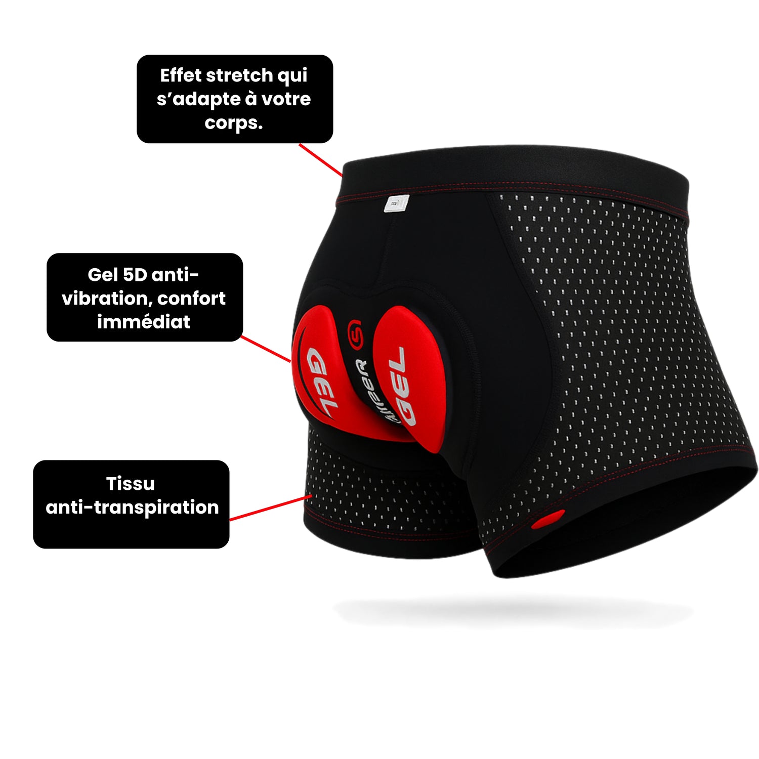 Caleçon Monku™ | ROULEZ SANS DOULEUR !